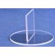 Customized Shape Fused Quartz Plate , Fused Silica Glass For Observation Window