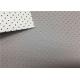Automotive Interrier PU Pvc Leather , Punched Pvc Synthetic Leather Abrasion Resistant