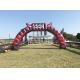 Commercial Inflatable Arch Gate Customized Size 0.45/0.55mm Pvc Tarpaulin Material