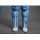 ESD 5mm Mesh Stripe Cleanroom Boots Anti Static Dust Free
