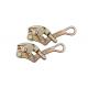 Zinc Plating 4140 Alloy Steel 22mm 20kn Cable Pulling Clamp