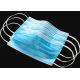Blue 3 Ply CE Type Civilian Disposable Mouth Mask