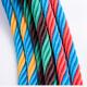 16mm 6 Strand PP Combination Rope With Steel Wire Core For Climbing Net