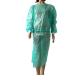 Waterproof Bacterial Proof Green 30g Hospital Gown Disposable