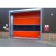 Easy Installation Rapid Roller Doors With Thermal Insulation High Quality Stable Automatic Commercial High Speed Door