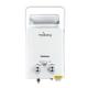 Camping Outdoor Flue LPG Gas Water Heater 5.5-8L Portable White Black