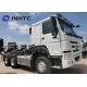 371HP Sinotruk Howo 6x4 25 Tons Diesel Tractor Truck With Trailer Head