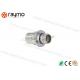High Density ODU AMC Connector Small Size Neutral Chrome Plated Industrial Grade
