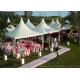 Easy-Assembly Aluminium Frame Pagoda Tents For Outdoor Wedding Parties With 5m by 5m Size