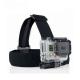 Action Camera Black Elastic Head Strap Mount For GoPro Hero 4 3 2 3+ 4 Session SJCAM SJ4000 SJ5000 Xiaoyi 4K