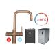 5 in 1 Rose Gold Kitchen Faucet for Hot Ice Water Boiling Chilled Sparkling Filter Mixer