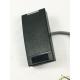RFID Gate Access Control System IP65 , Black RFID Card Reader With Wiegand Output