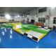 Giant Zorb Collision Track / Inflatable Zor Ball Track For Sport Games
