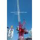 D4522 45m Boom Luffing Jib Tower Crane 6T Load Split Mast Save Containers