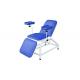 Backrest Adjustable Blood Bank Donor Chair Fixed Hight