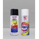 Multi Color Aerosol Spray Paint 450ml Liquid Coating State 60 Minutes Hard Dry