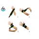 3mm Lifting Wrist Wraps Thumb Loop ,  Palm Gym Equipment Wrist Straps