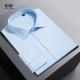 Stretchy Casual Formal Striped Cotton Dressing Shirts For Men in Winter with Fabric