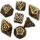 Chongtian Snake Hollow Metal Dice Set Multi -Faceted Table Game #Dnd#Rpg#Coc