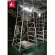2.7m Working Bench Wheeled Aluminum Scaffolding Tower Truss Frame Ladder For Subway