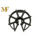 Formwork Reinforced Plastic Rebar Clip Spacer Wheel 15-50 mm Thickness