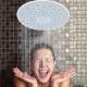 19CM Size Overhead Rainfall Shower Head / Raindrop Shower Head With 1/2 Standard Connector