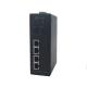 Durable Industrial Ethernet POE Switch 4 Port 10/100/1000T 802.3at PoE+ 2 Port 100/1000X SFP