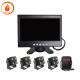 Car 1080p Camera Monitor Waterproof High Definition Camera System