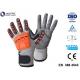 Cotton Material PPE Safety Gloves 210mm Length Customizable Size