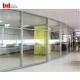 Steel Frames Office Partition Wall Fireproof Conference Room Divider Wall