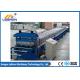 PLC control automatic new floor deck roll forming machine 2018 new type roof tile machine Blue color