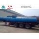 Light Weight Stainless Steel Tanker Trailers 18-22 CBM For Transporting Chemical