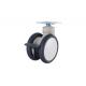 2 Inch TPE Nylon Swivel Double Wheel Casters For Chair
