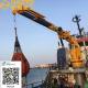 HAOYO Hot Sale Folding Marine Deck Crane Marine Ship deck crane