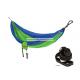 Royal Green Parachute Nylon Hammock With Suspension System Backpack 114 Inches