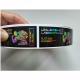 Transparent PET Medication Vial Labels , Waterproof Hologram Security Label