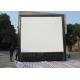 Air Sealed Backyard Inflatable Movie Screen , Rear Projection Screen For Party