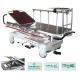 Steel Emergency Stretcher Trolley Electric Hospital Transport Bed Rise Fall