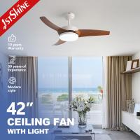 Sleek 3-Blade Ceiling Fan with Integrated LED Light Modern and Stylish Design