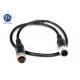 M12 IP67 Car Top View Camera 8 Pin Extension Cable