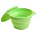 Environmentally Friendly Silicone Collapsible Bowl With Lid Size Customized