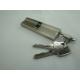 100mm(50*50) Euro Profile Double Brass Cylinder Lock with 3 brass normal keys SN color