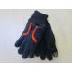 Winter gloves for Men and Woven Robbin Cuff--Fleece Glove--Polyester glove-Touch screen glove for Smrt touch--Iphone Use
