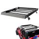 Car Roof Carrier Low Profile Aluminum Alloy Hard Top Cargo Basket for Wrangler JL 4X4