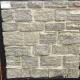 Natural stone Grey Granite Meshed Back Cultured Wall Stone / Paving Stone Corrosion Resistance