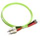 Fibre Optic Cable Multimode ST Duplex MM OM2 50/125 3.0mm Fiber Patch Cord ST-LC UPC, 1M/2M/3M/5M/10M