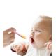 JOURJOY Silicone shorter Spoon Cutlery Handle for Baby Infant Feeding