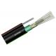 SM 48 Cores 8 Figure PBT Self Supporting Fiber Optic Cable Aluminum Armored Wire