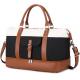 Cavas Weekender Carry on Duffel Travel Bag with Leather Shoes Compartment for Men