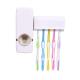 Automatic Bathroom Wall Mounted Toothpaste Dispenser With Five Toothbrush Holder